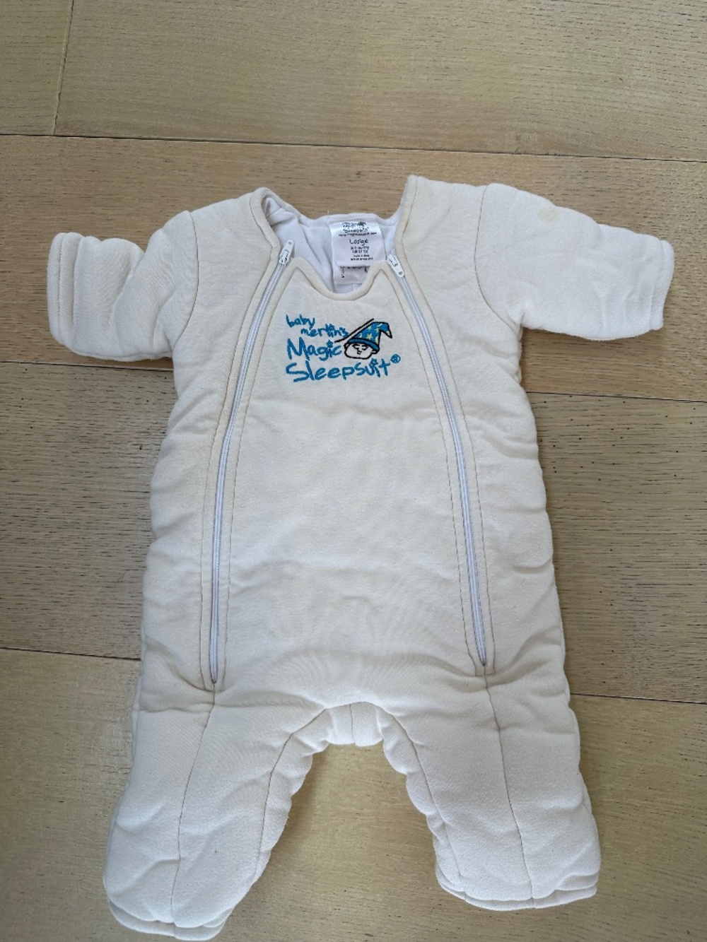 Baby Merlin’s Magic Sleepsuit Fleece Large 6-9M 18-21 lbs